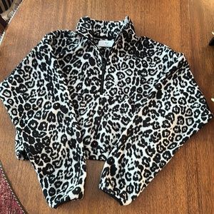 Aritzia half zip fleece
